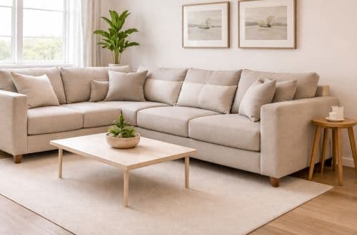 Neat living room